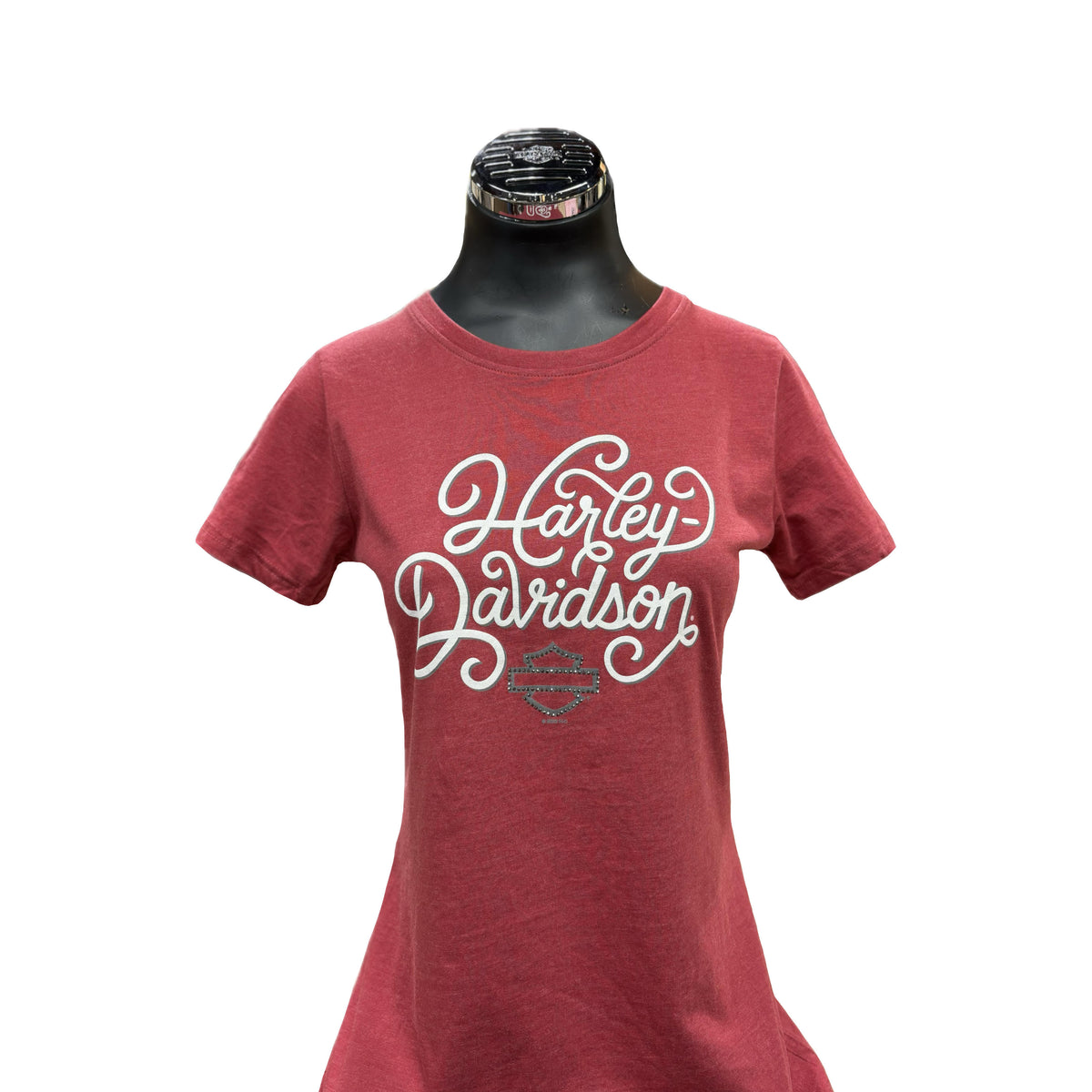 Women's H-D Red Leave Short Sleeve – Z&M Harley-Davidson