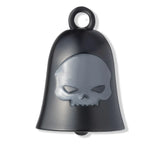 H-D Black Matte Willie G Skull Ride Bell