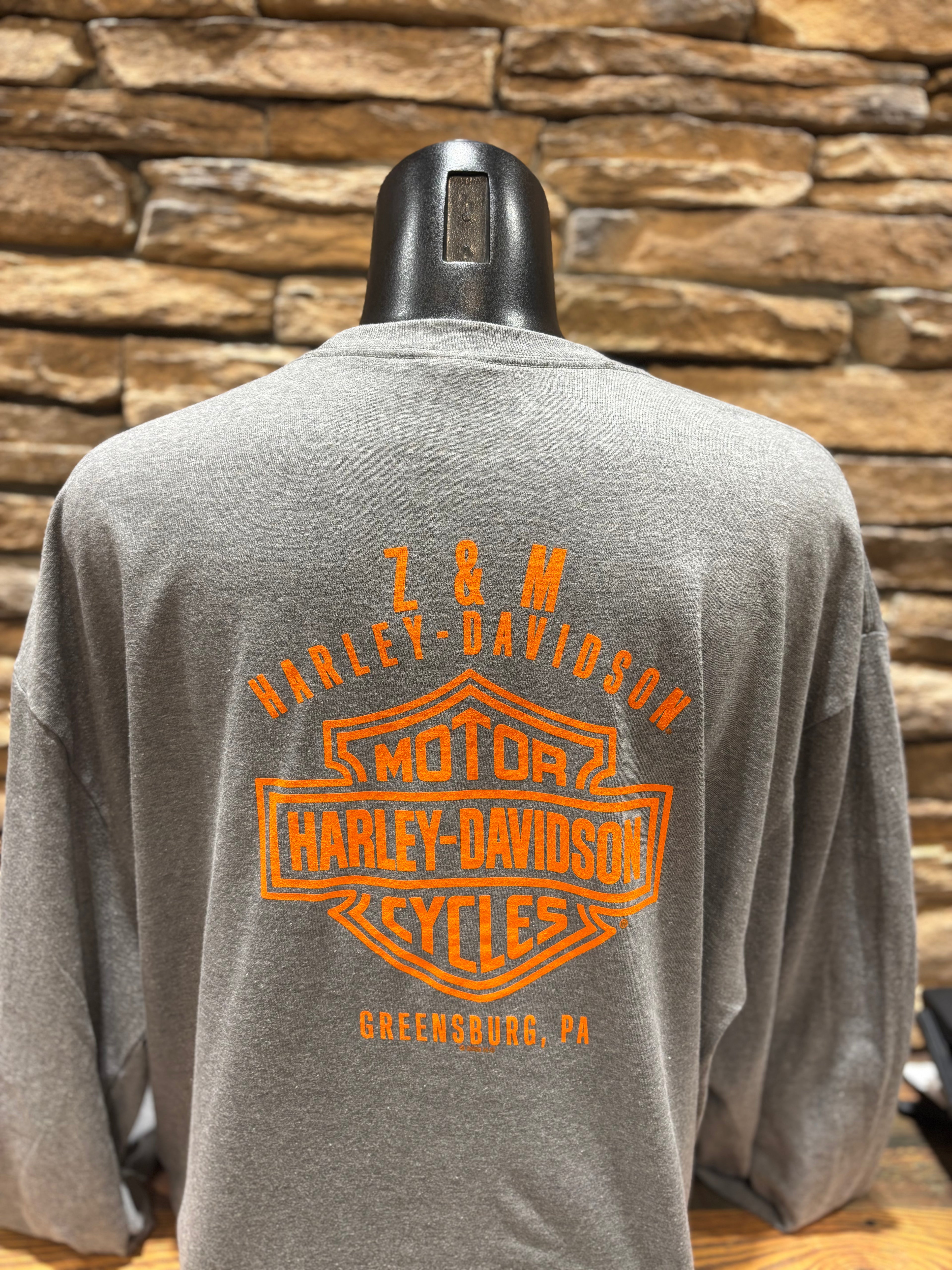 Men's Harley-Davidson Grit Eagle Long-Sleeve