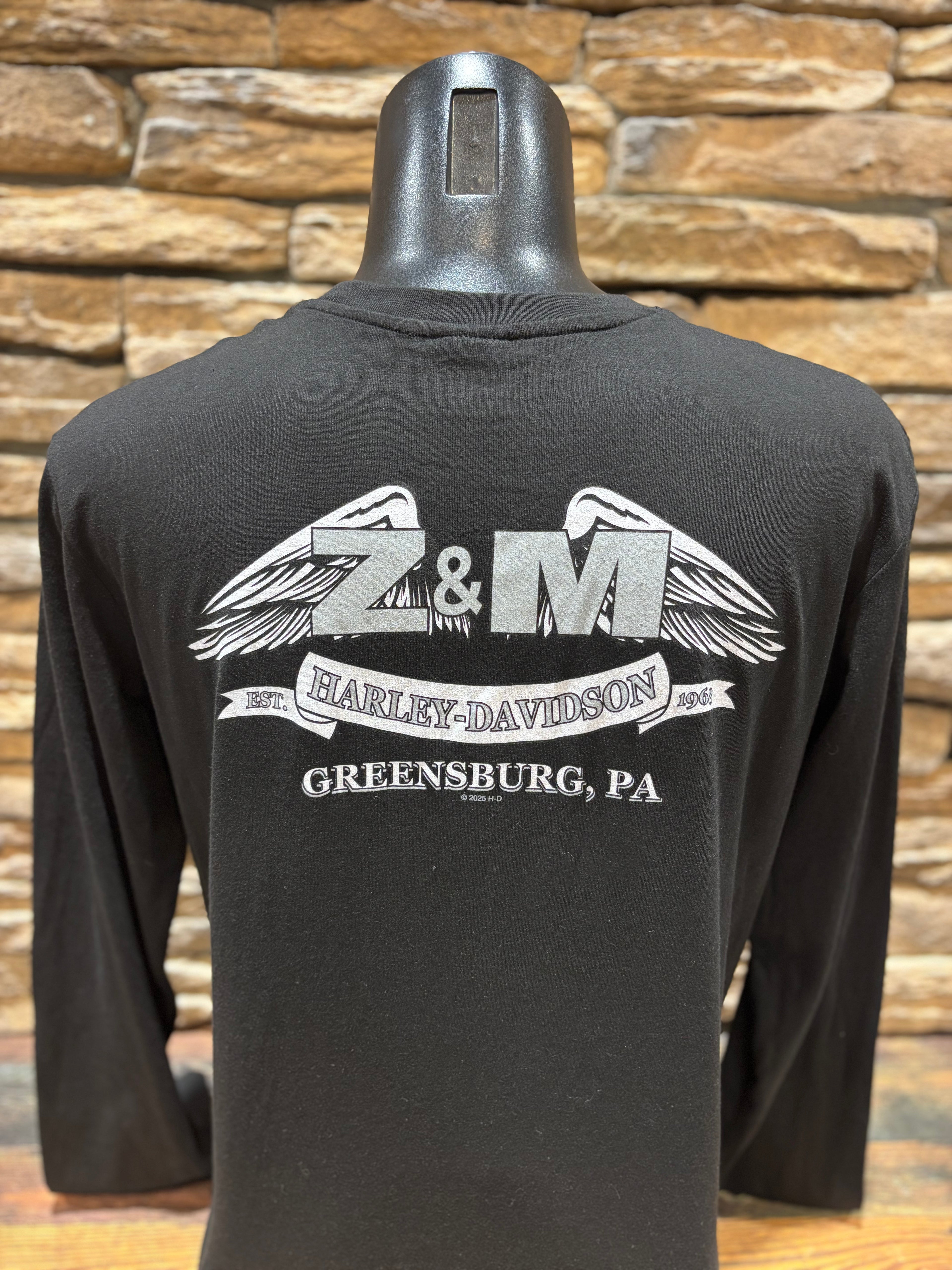 Men's Harley-Davidson Sideswipe Long-Sleeve