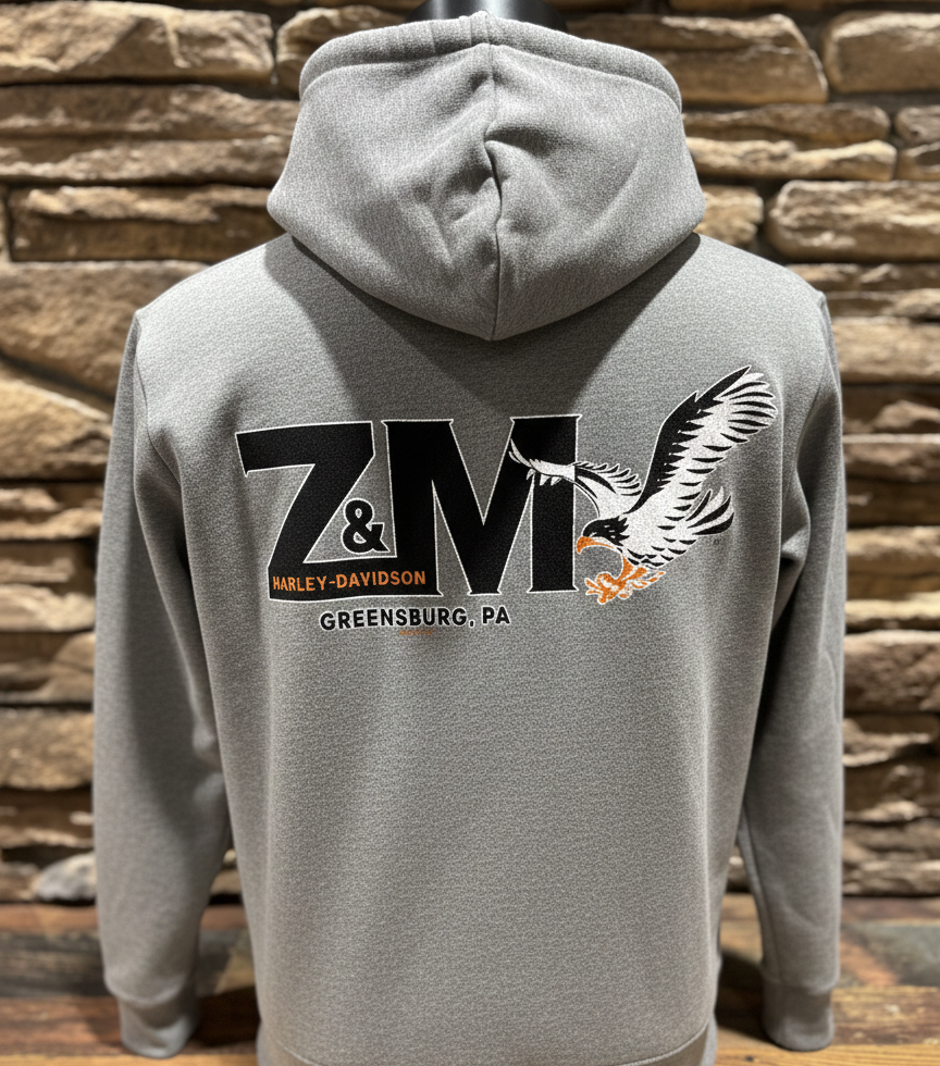 H-D Willie Zip Hoodie