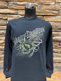 Men's Harley-Davidson Black Slash Long-Sleeve
