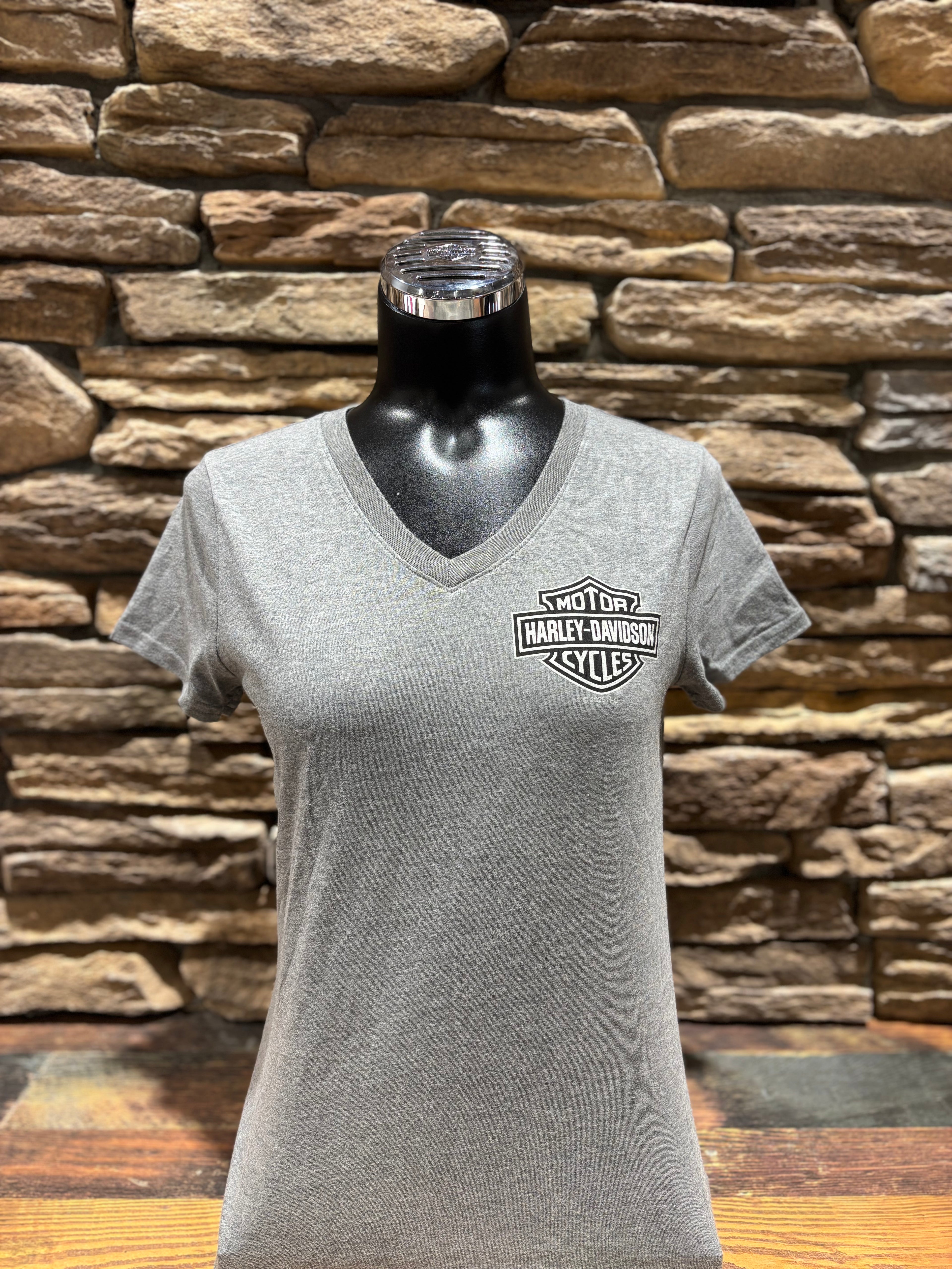 H-D Bar & Shield Traditional V-Neck