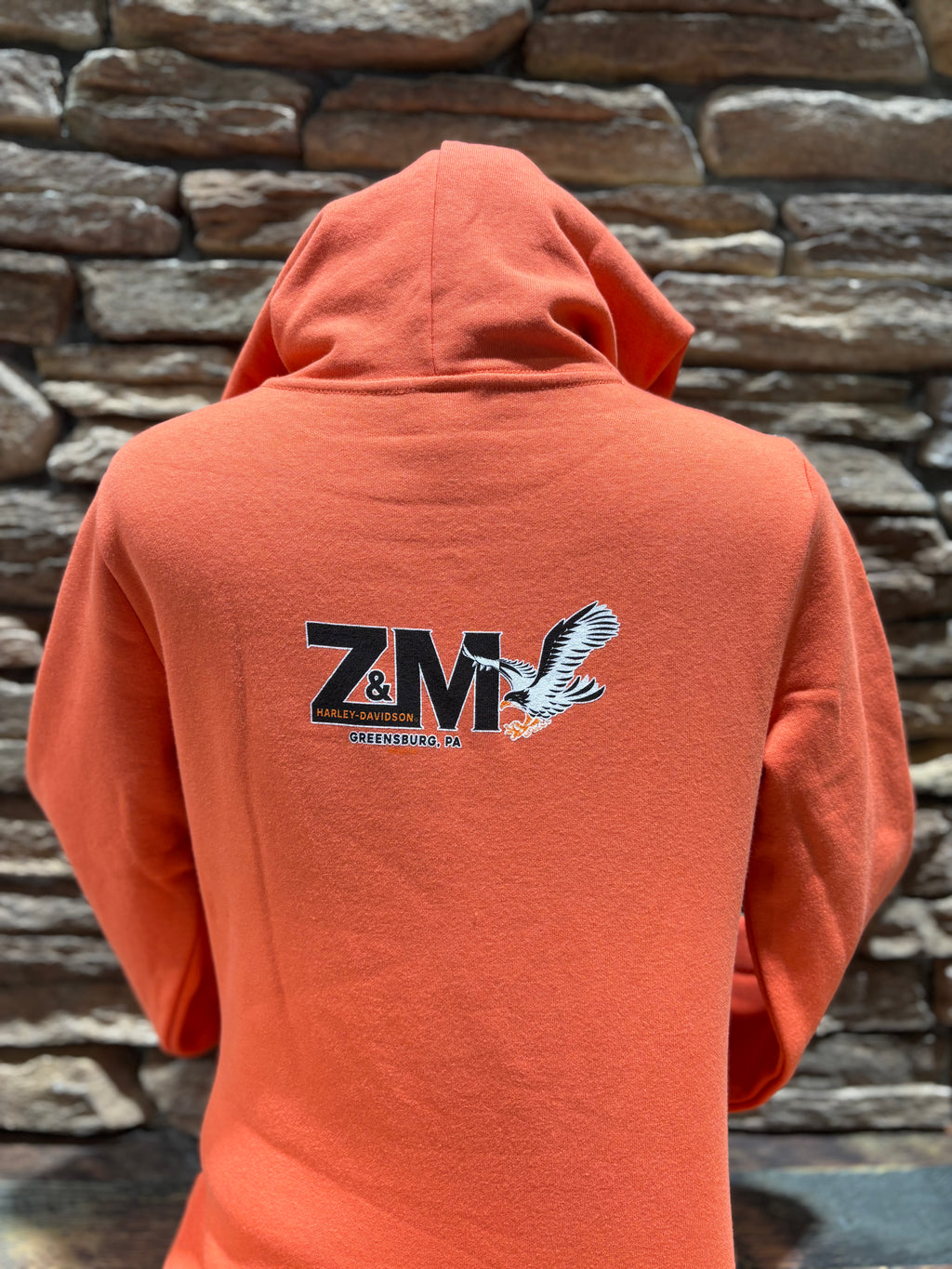 H-D Metallic Wings Hoodies