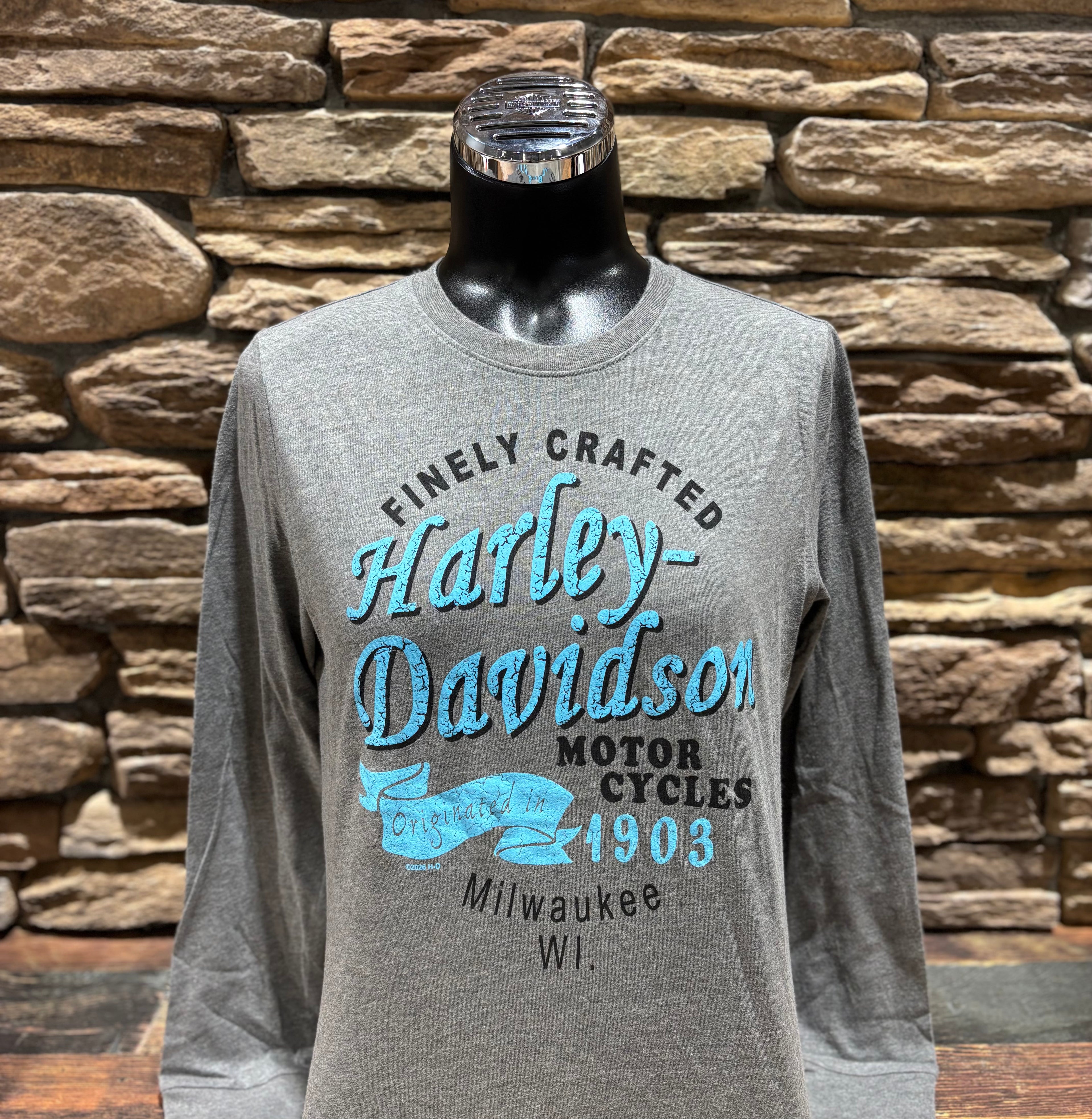 H-D Finely Crafted Long-Sleeve
