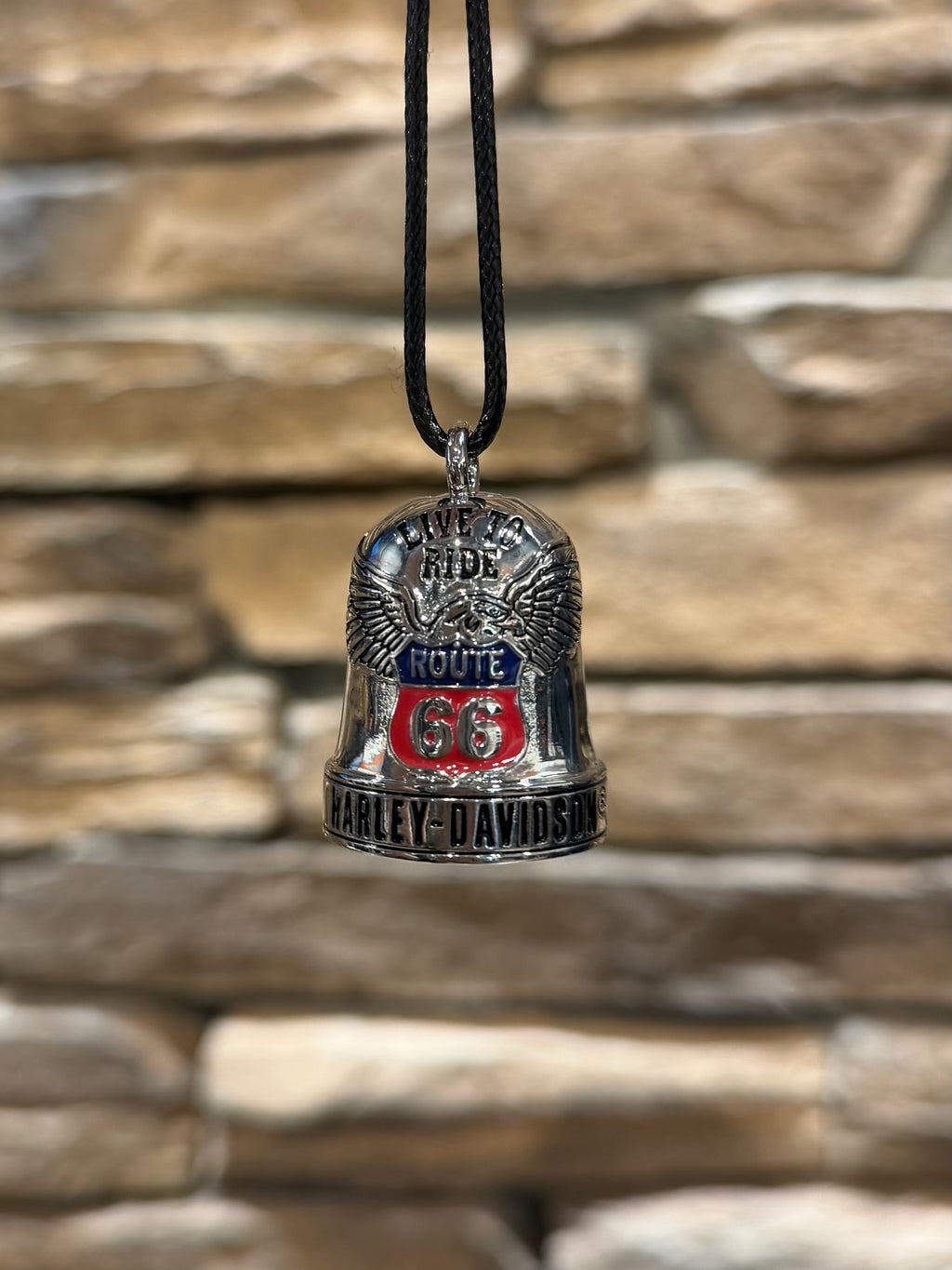 H-D Live To Ride Route 66 Crest Ride Bell