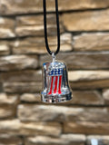 H-D Red, White, & Blue #1 Racing Ride Bell