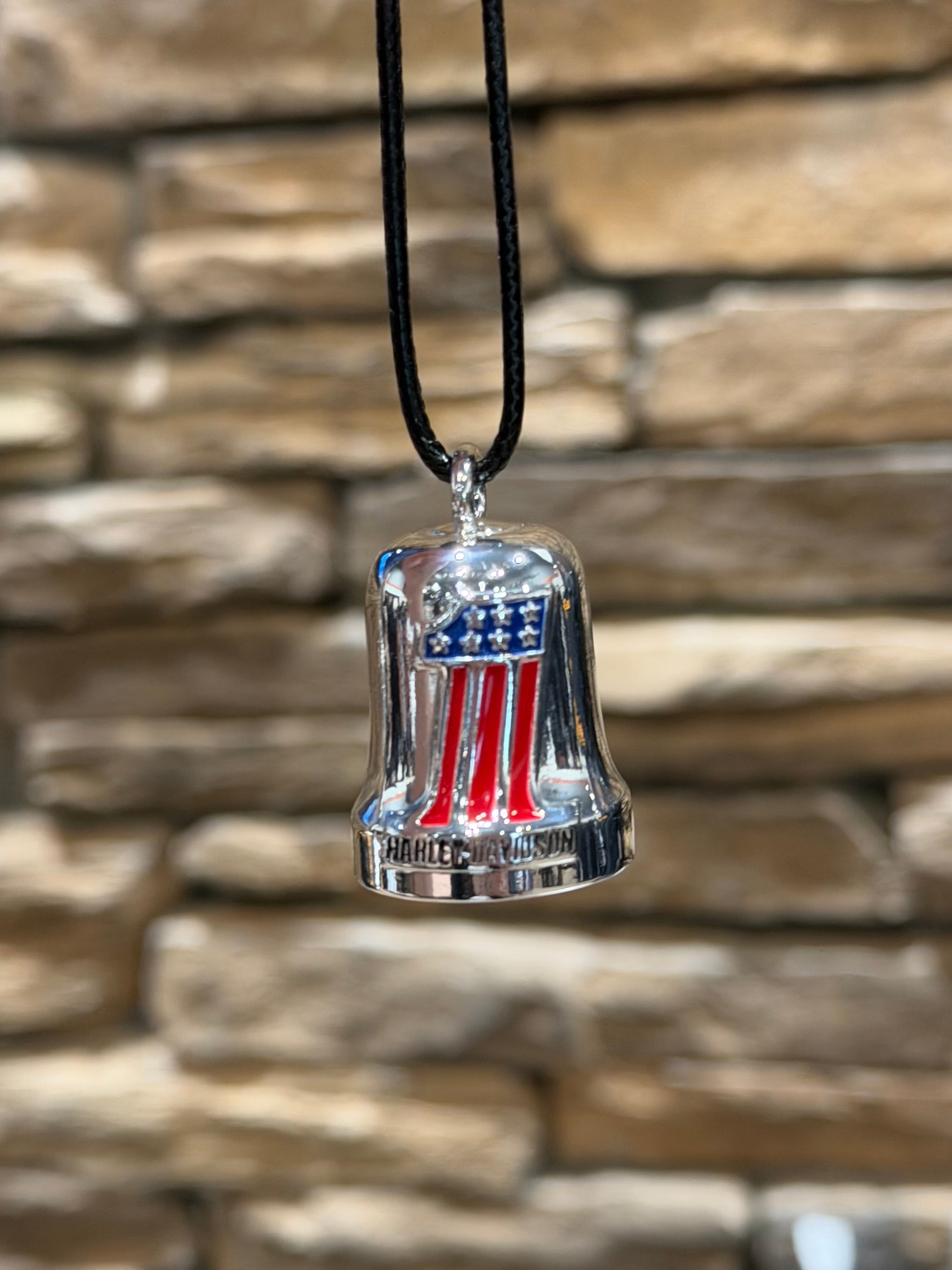 H-D Red, White, & Blue #1 Racing Ride Bell