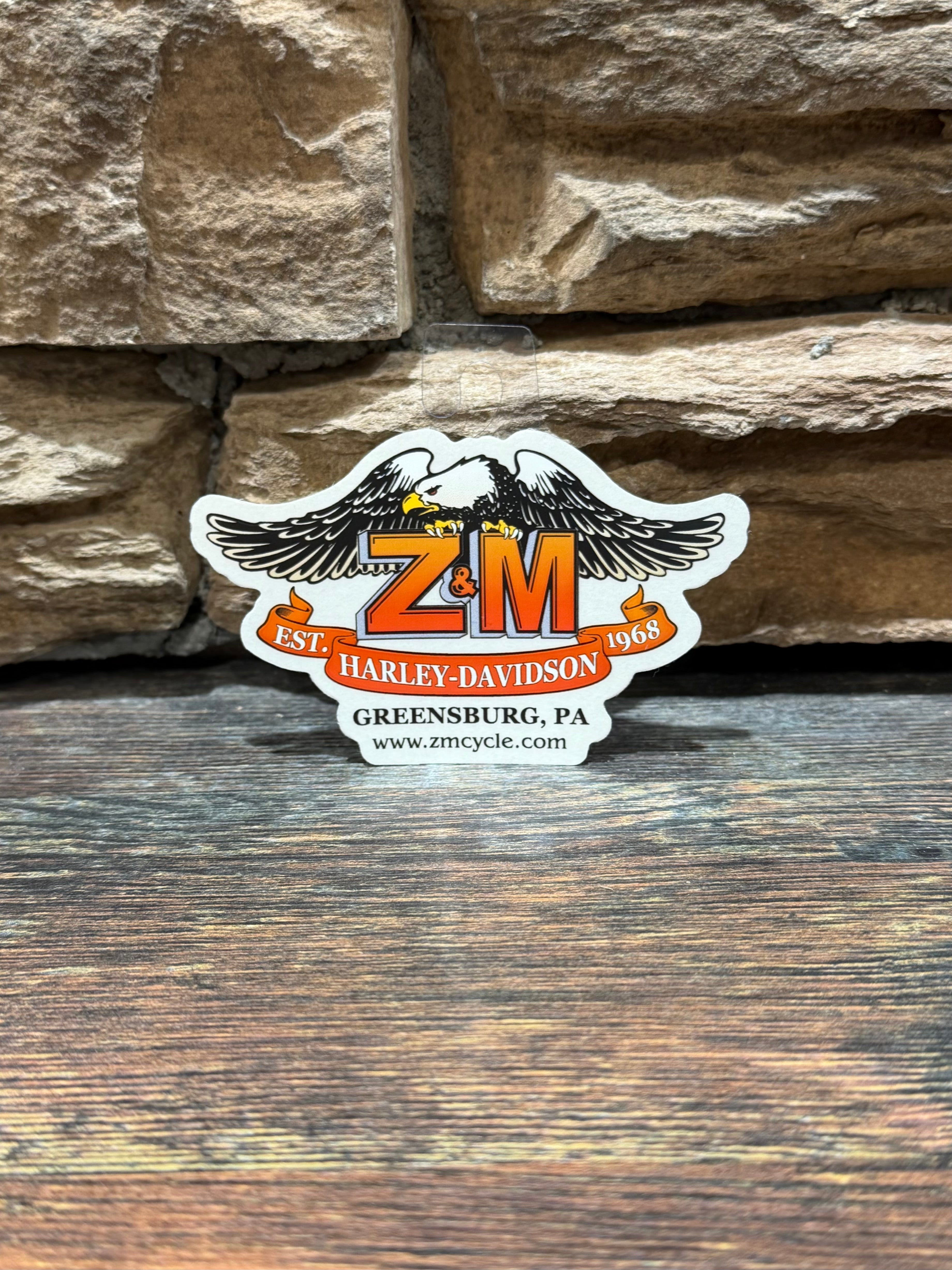 Z&M H-D Dealership Decal