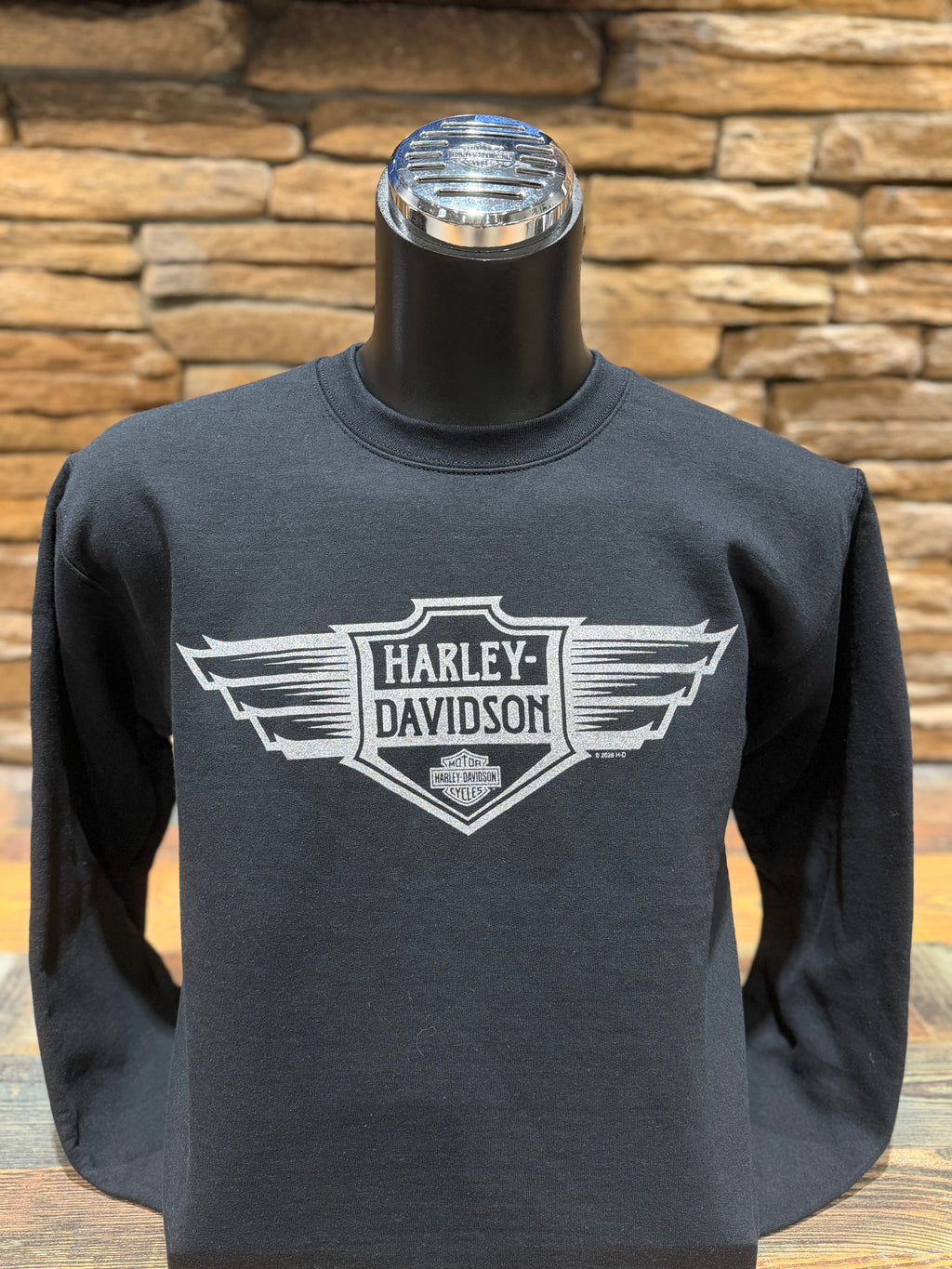 Men's H-D Medallion Fleece Crewneck