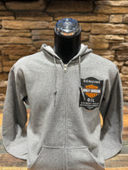 Men's H-D Oil Zip Hoodie