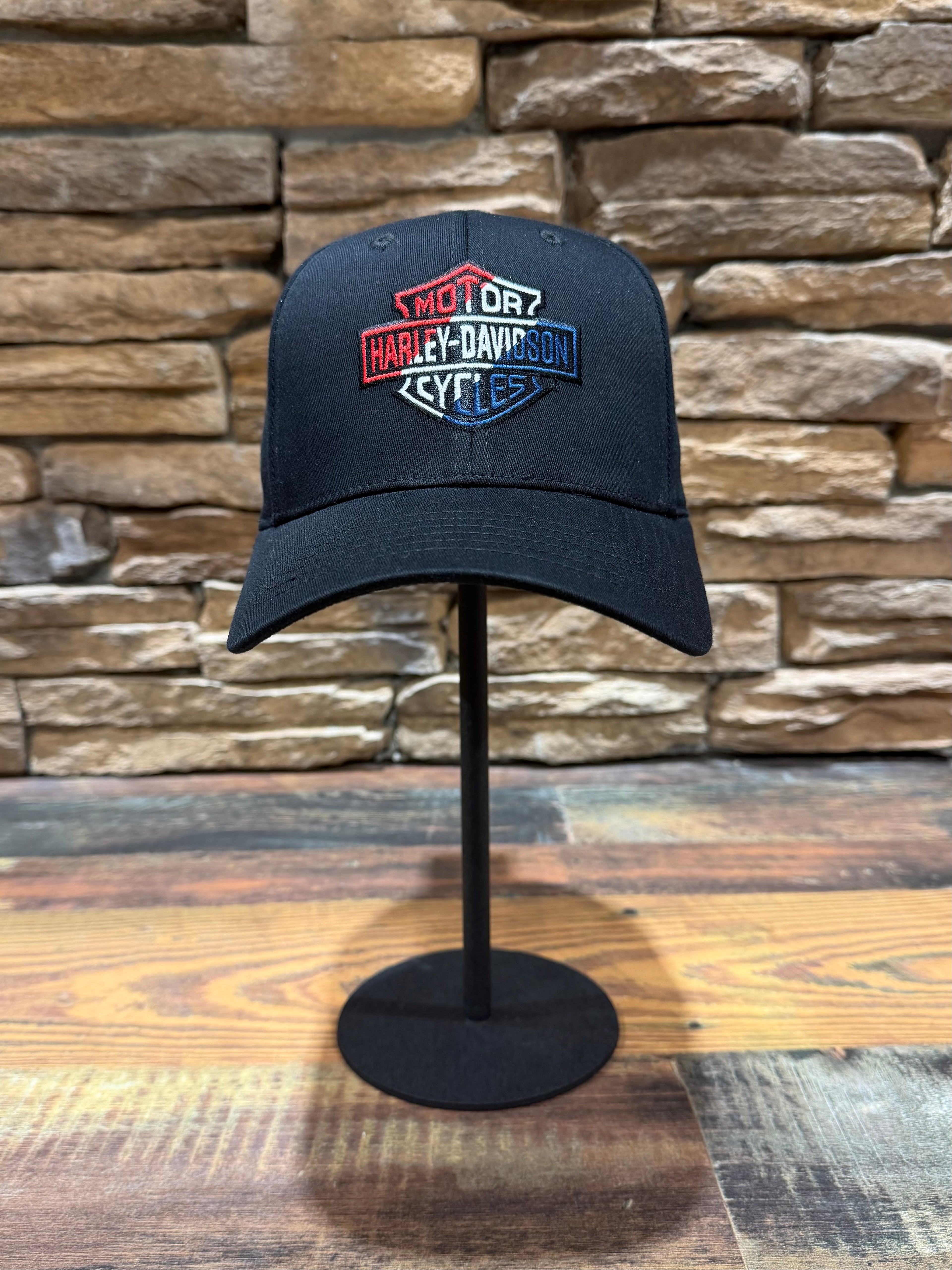 Men's H-D Red, White, & Blue Hat