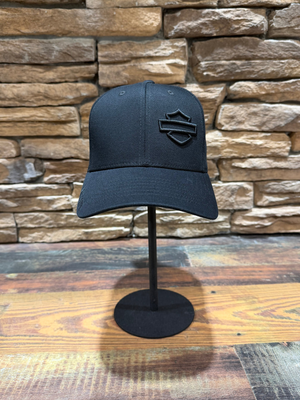 Men's H-D Mo Black Hat