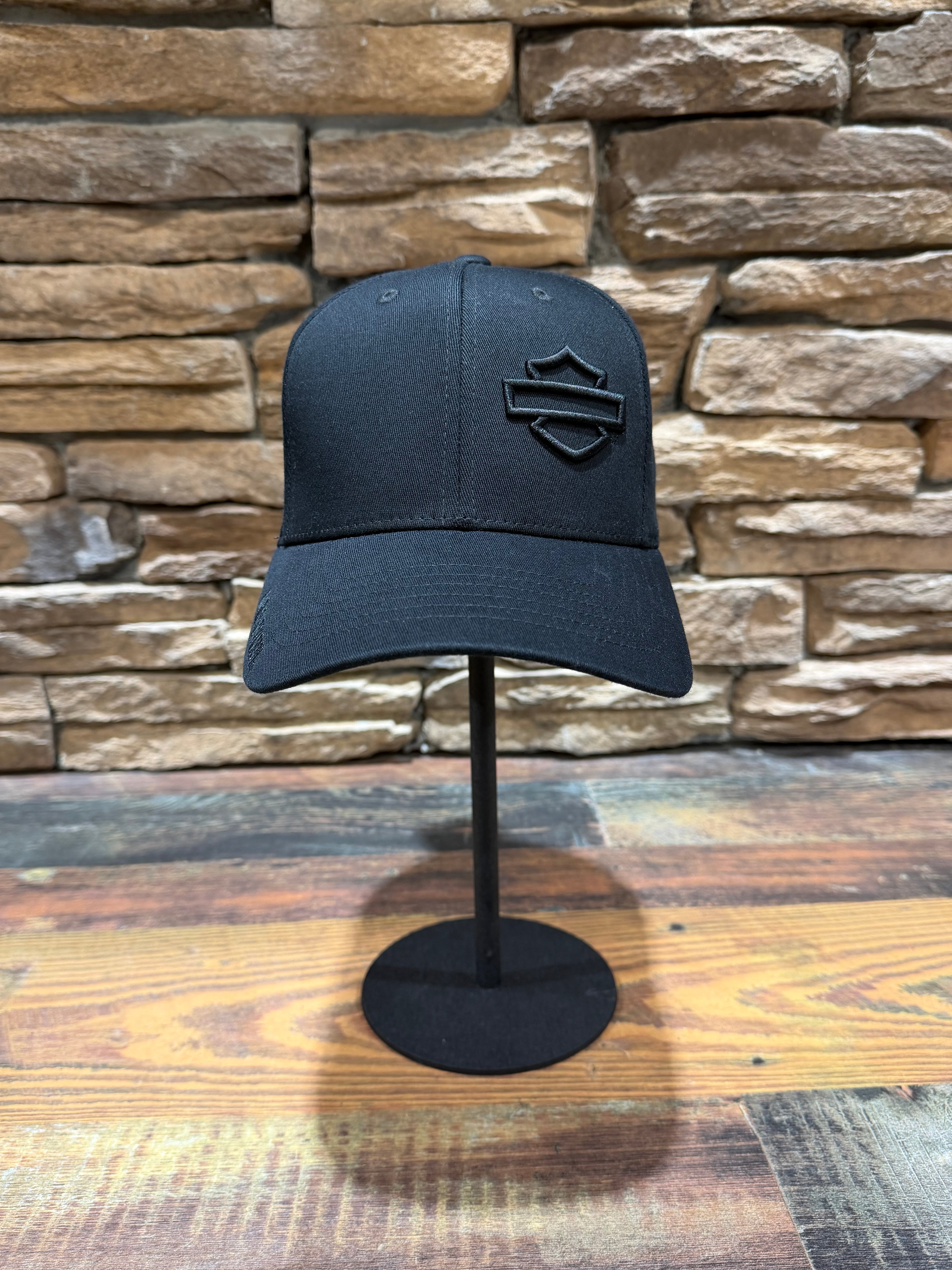 Men's H-D Mo Black Hat