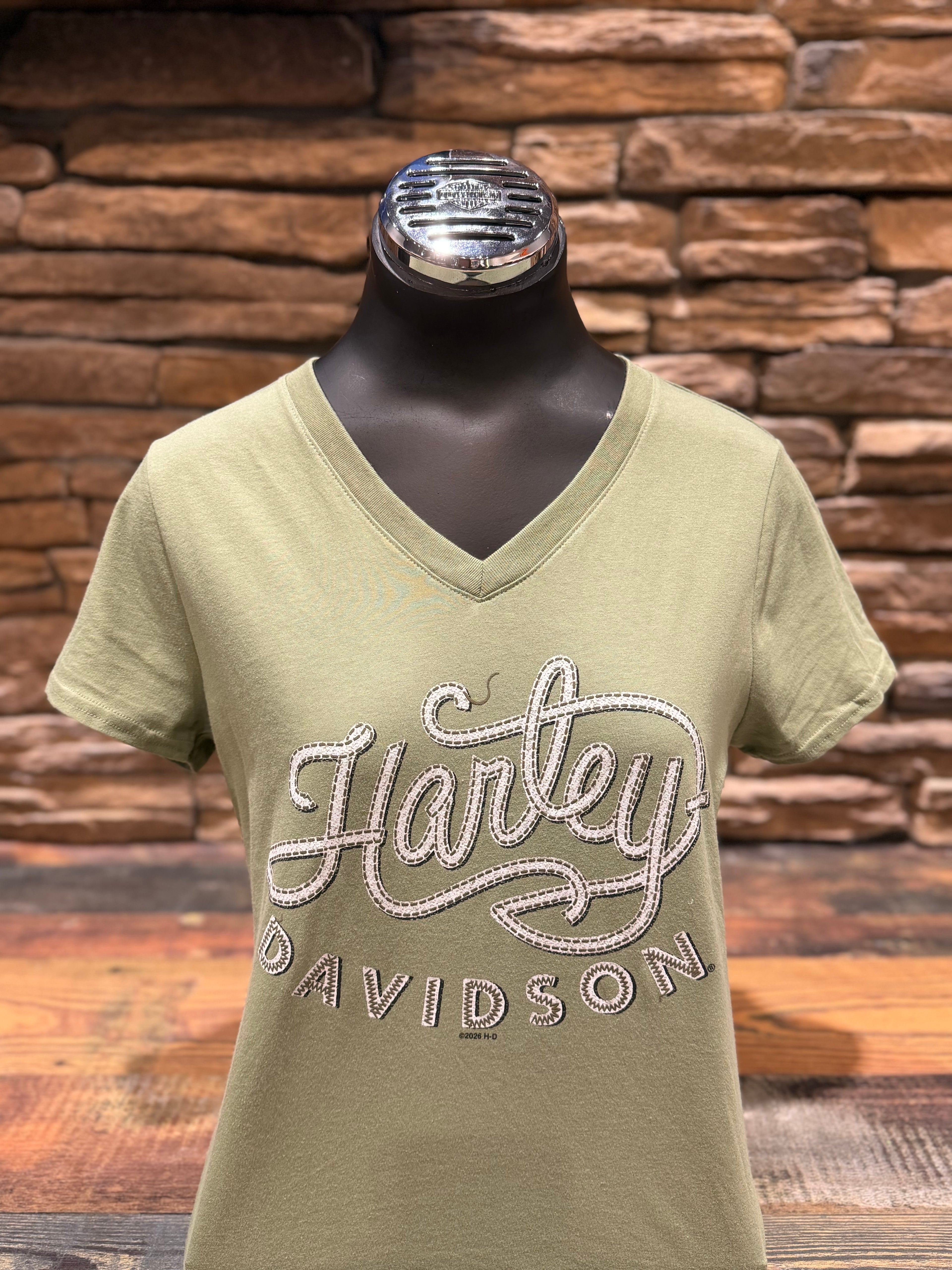 Women's H-D In Stitches Short-Sleeve