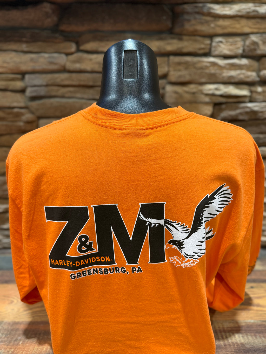 Men's H-D Pumpkin Demon Long-Sleeve
