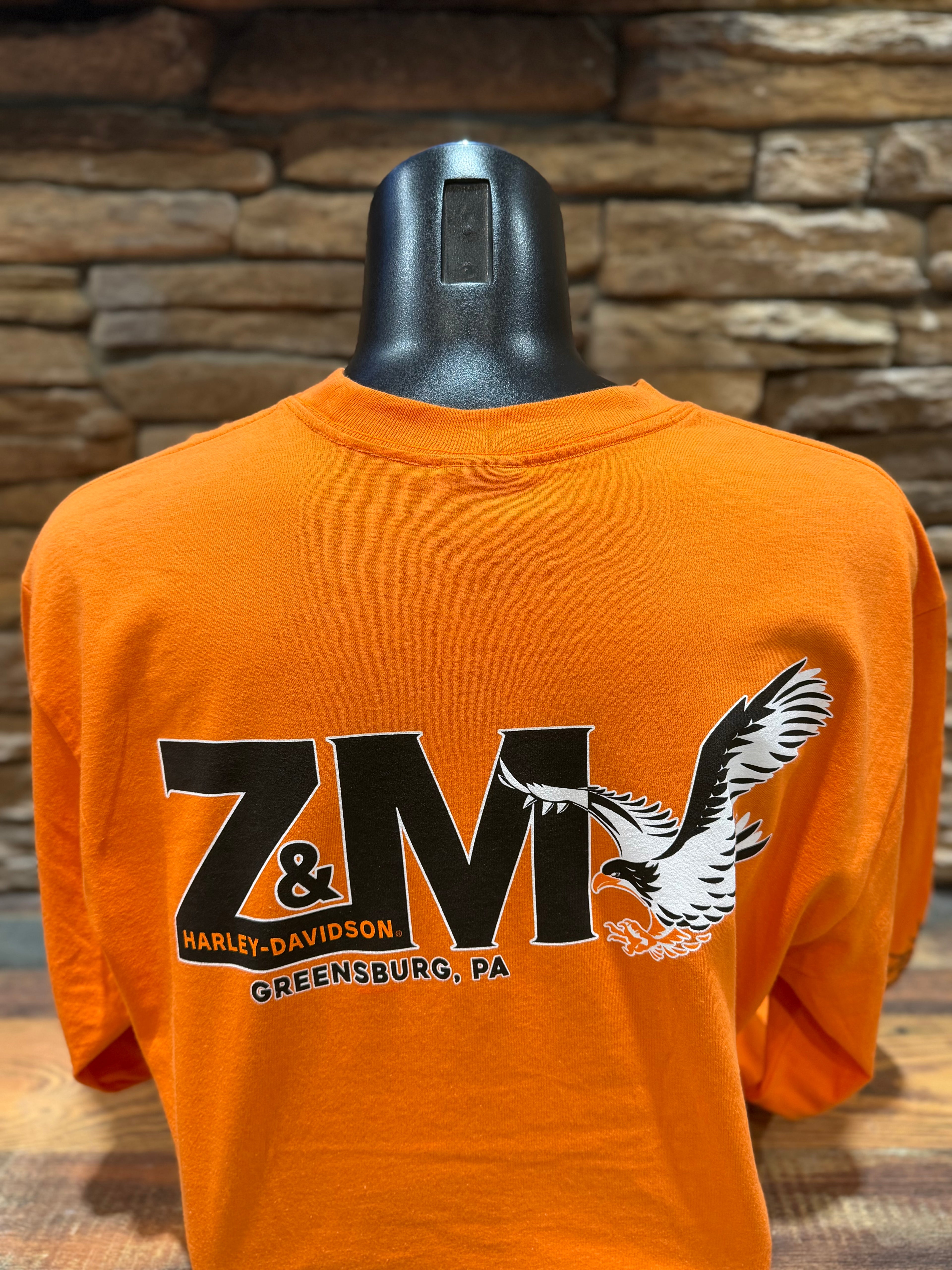 Men's H-D Pumpkin Demon Long-Sleeve