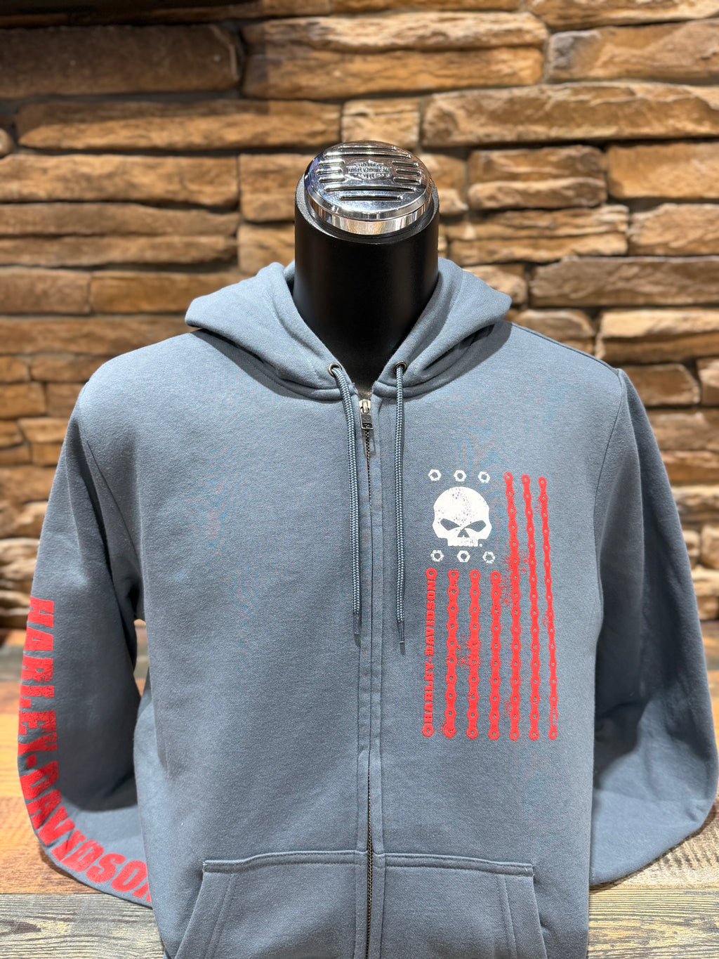 Men's H-D Breakin' Chains Zip Hoodie