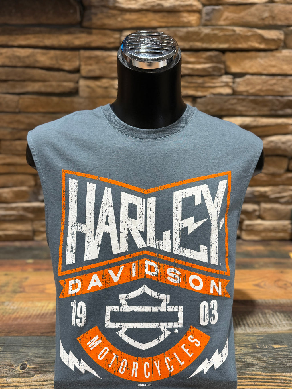 Men's H-D Shocking Sleeveless Tank