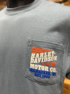 Men's H-D Stars and Stripes Pocket Short-Sleeve