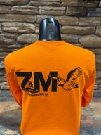 Men's H-D Bar & Shield Safety Orange Long-Sleeve