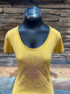 Women's H-D Sunflower Short-Sleeve