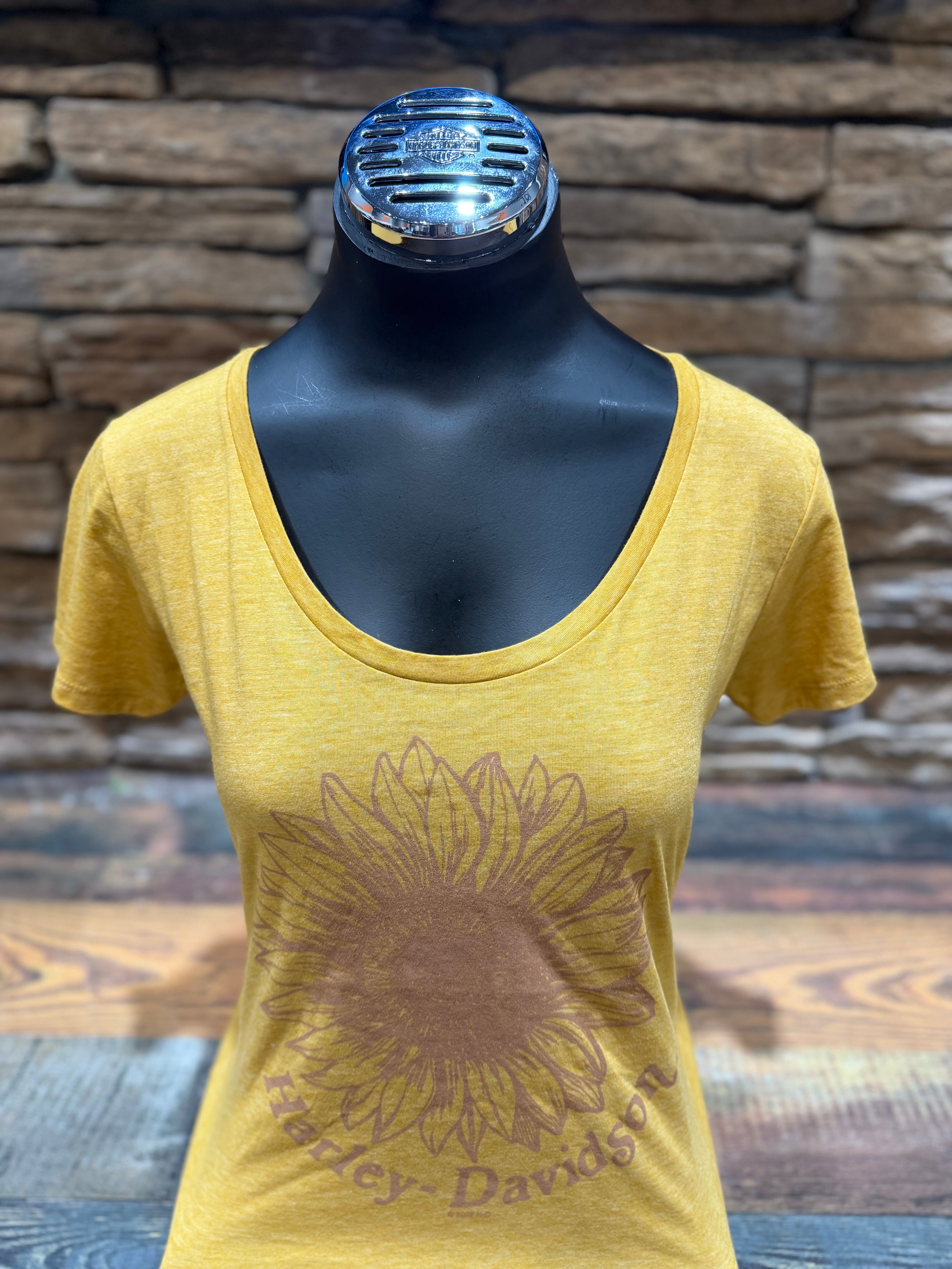 Women's H-D Sunflower Short-Sleeve