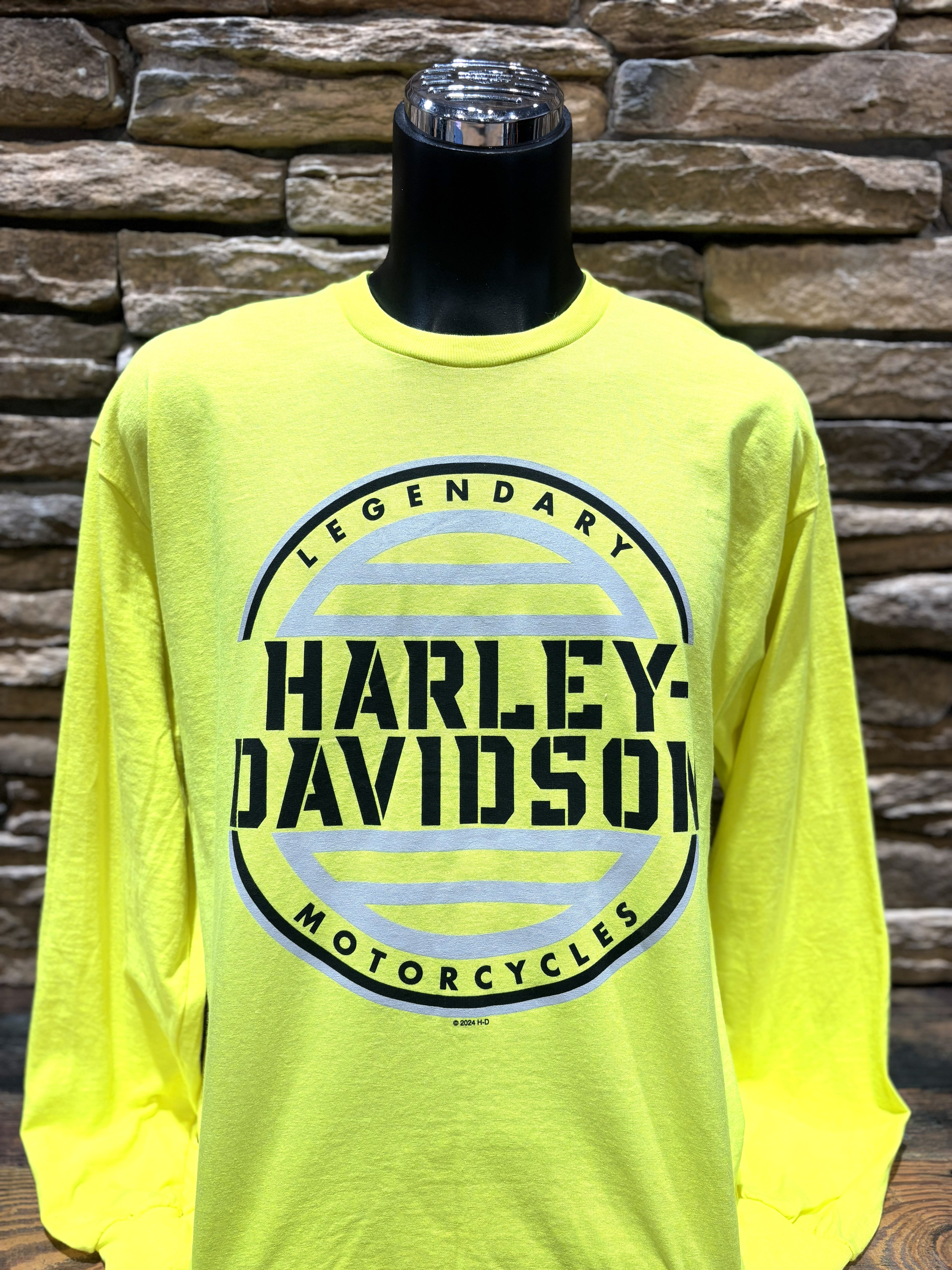 Men's Harley-Davidson Neon Long-Sleeve