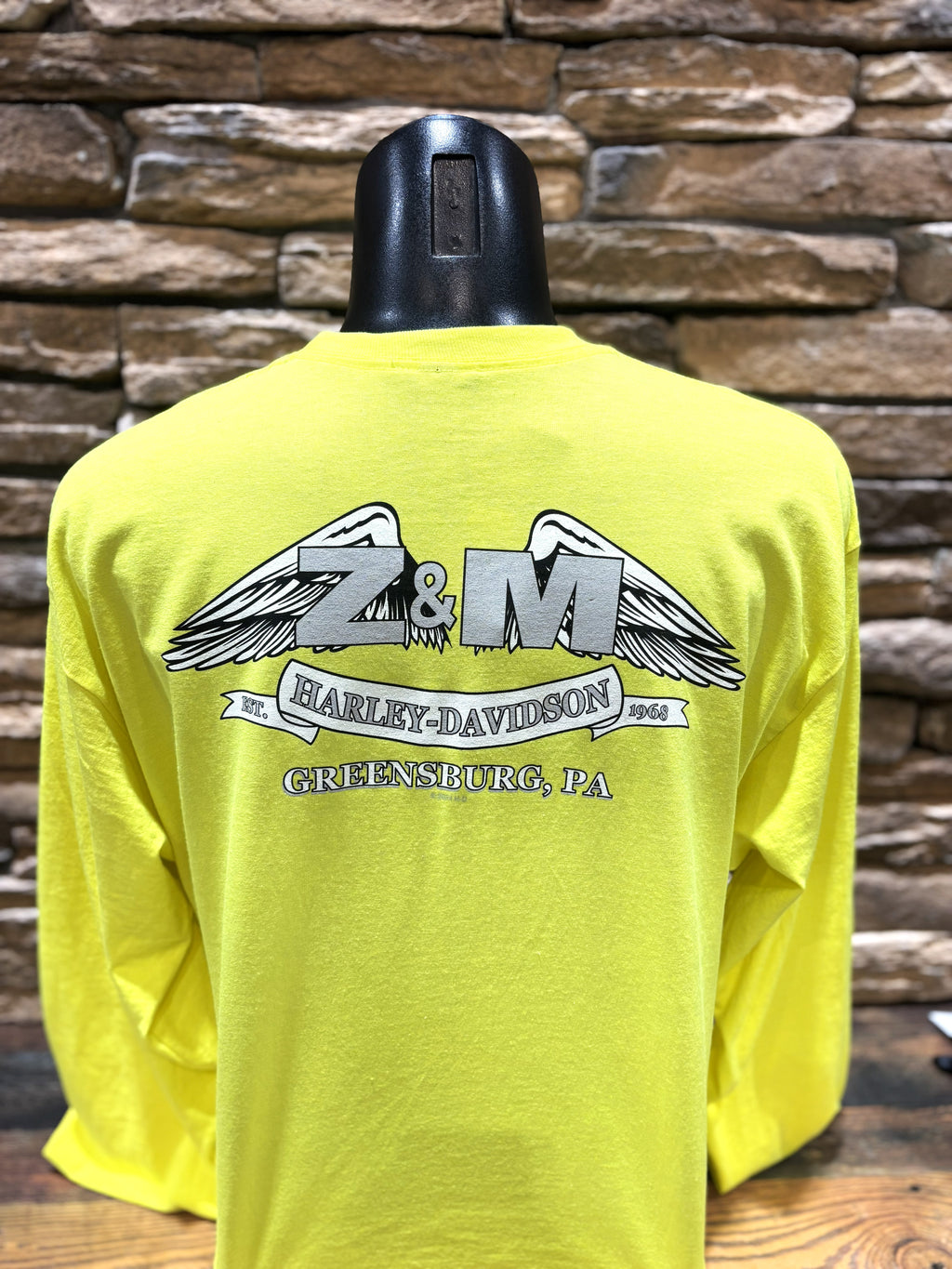 Men's Harley-Davidson Neon Long-Sleeve