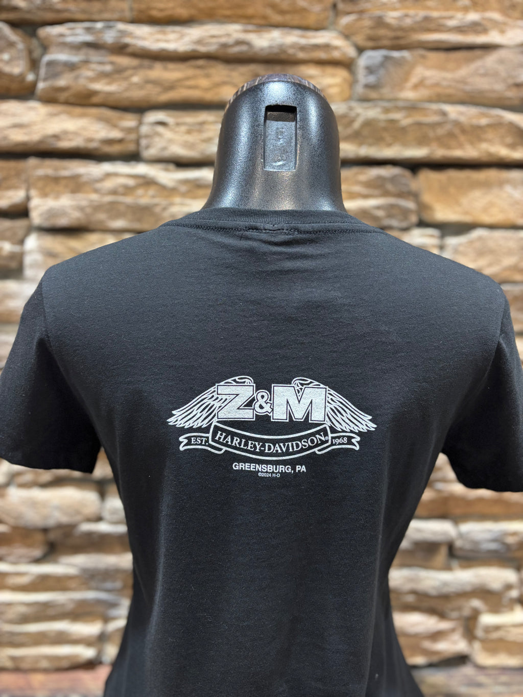 Women's H-D Rose Web Short-Sleeve