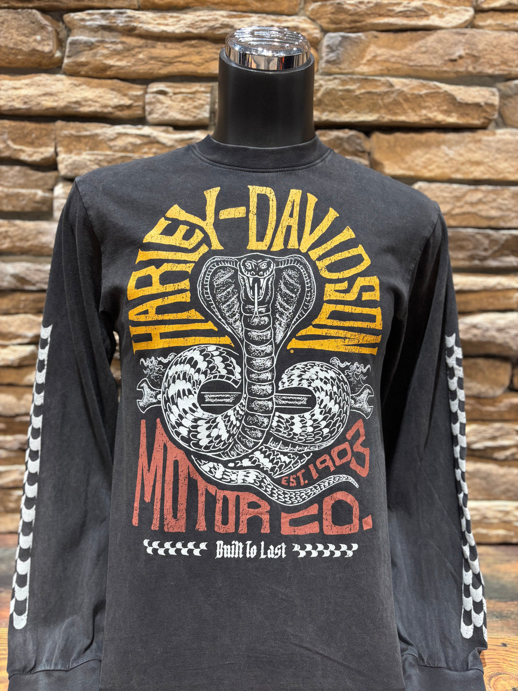 Men's Harley-Davidson Scaled Long-Sleeve