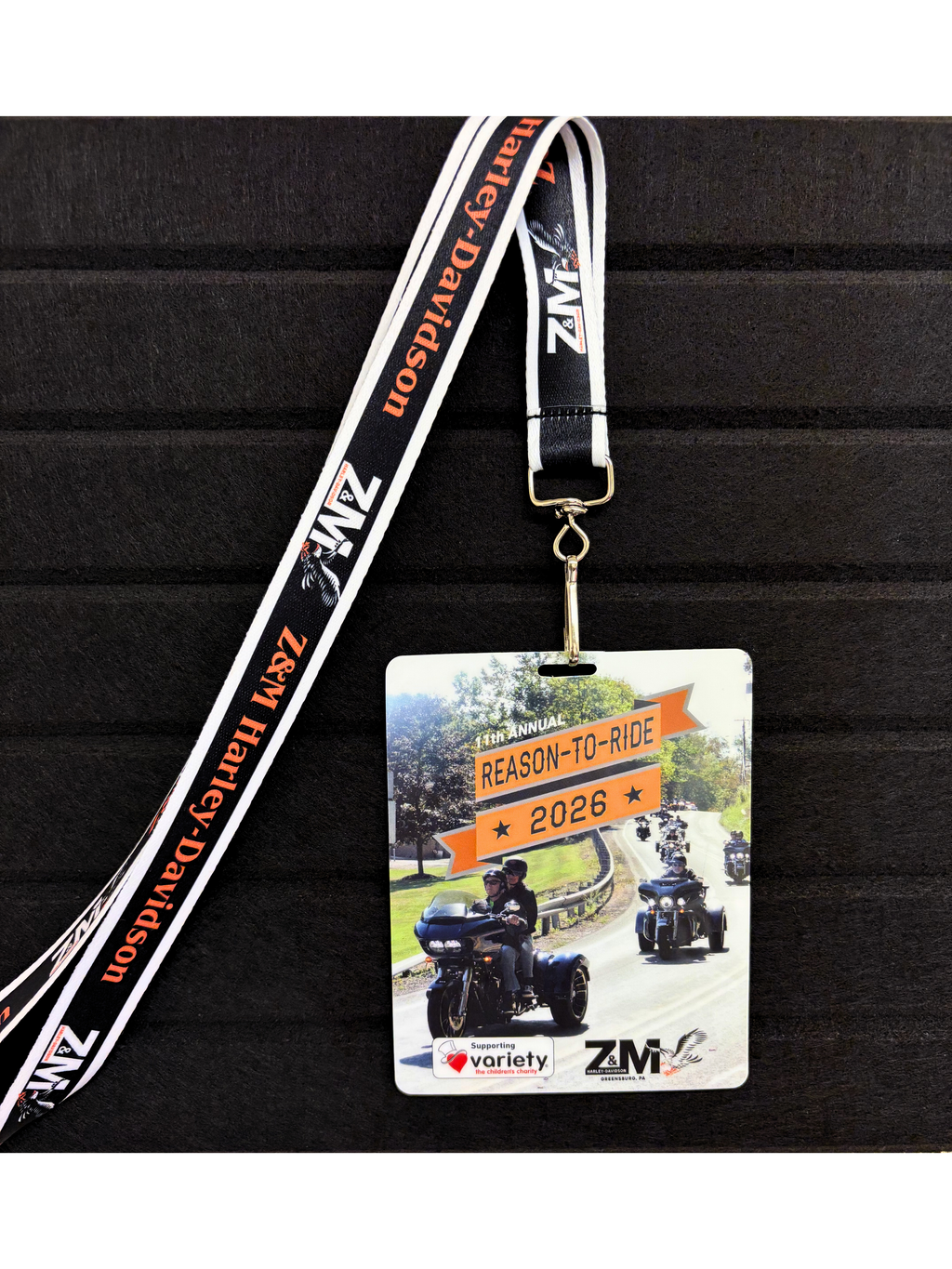 Reason to Ride Badge Donation