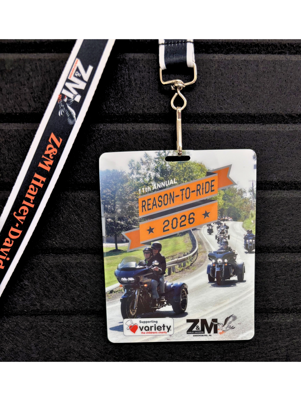 Reason to Ride Badge Donation