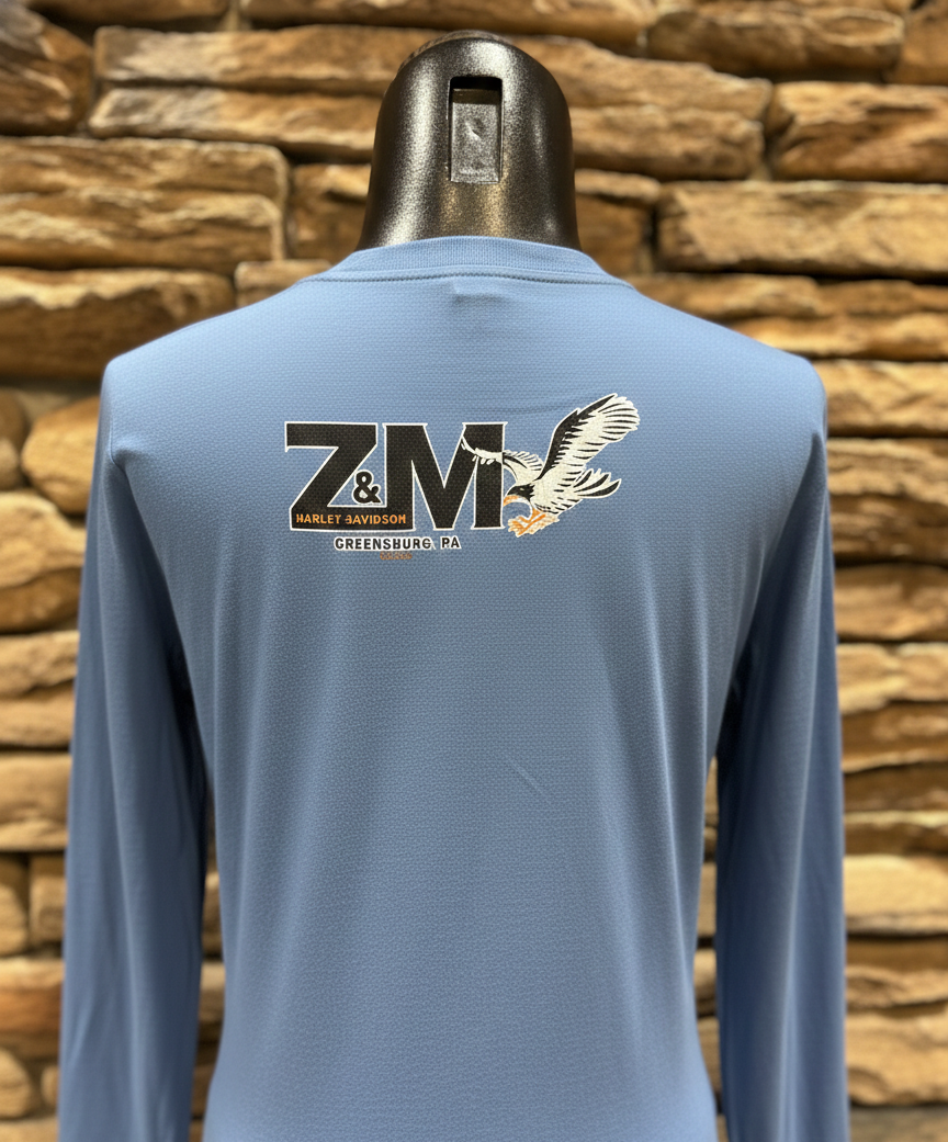 Women's H-D Rose Butterfly Long-Sleeve