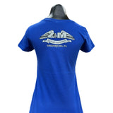 Women's H-D Blue Cool Wing Short Sleeve