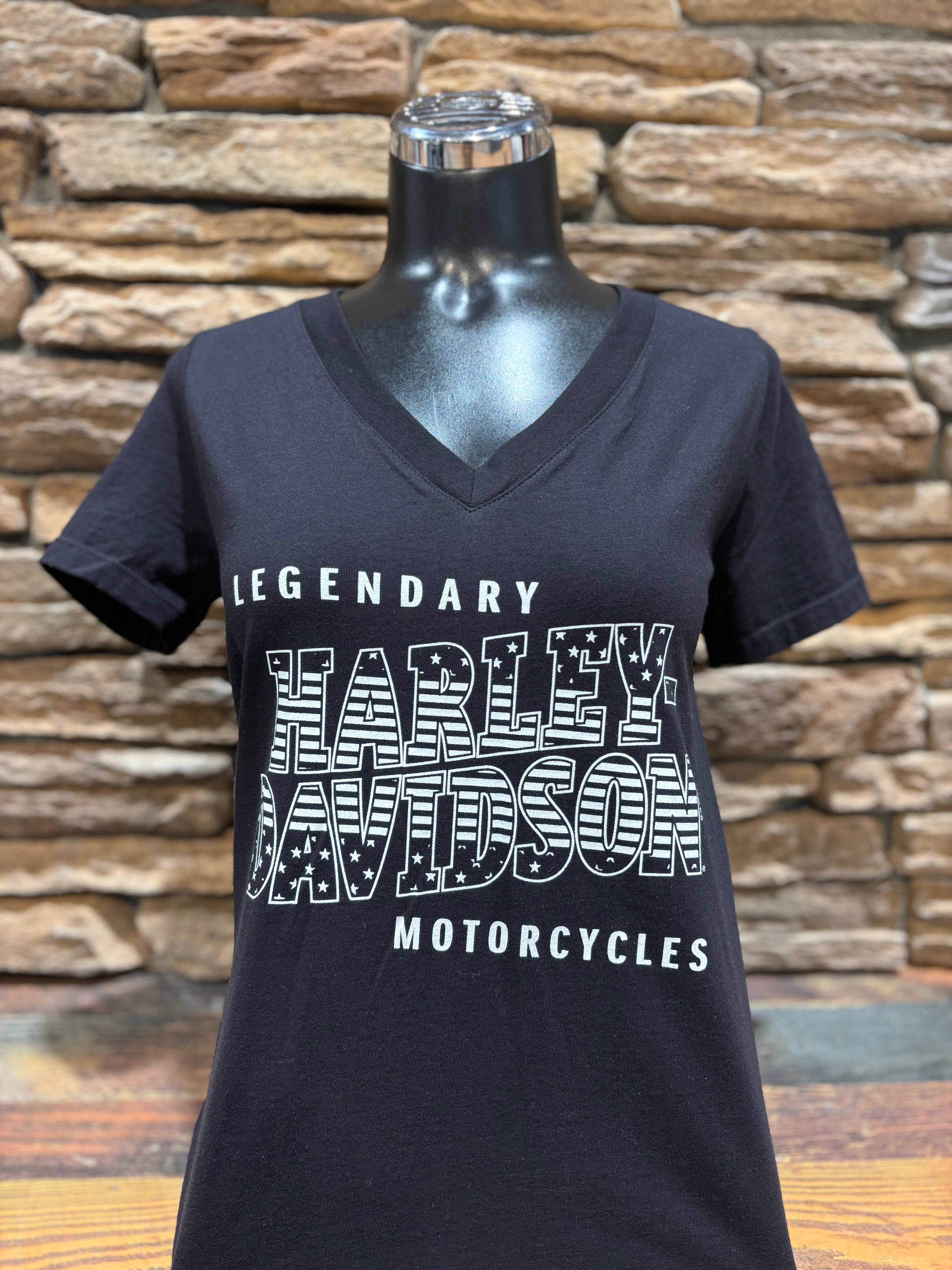 Women's Harley-Davidson Star Filled Short-Sleeve