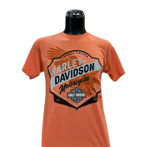 Men's H-D Orange Flight T-Shirt