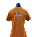 Women's H-D Orange Gold Fest Short Sleeve