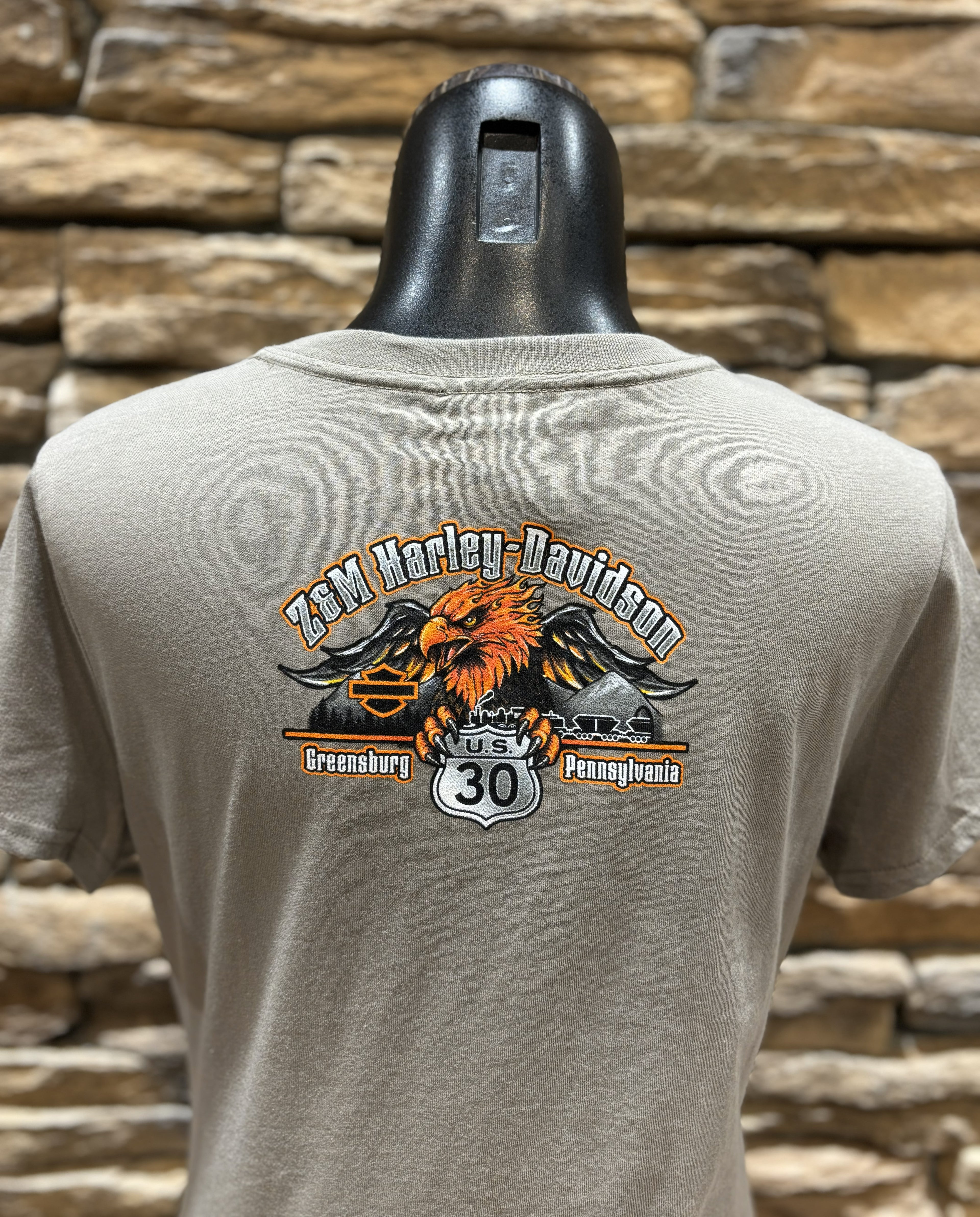 Women's H-D Star Brand V-Neck