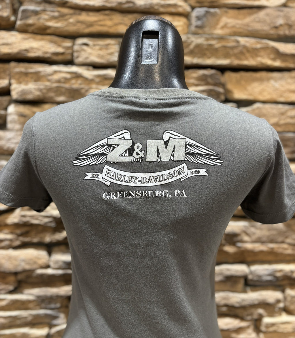 Women's H-D Skully Short-Sleeve