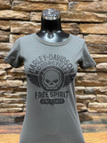 Women's H-D Skully Short-Sleeve