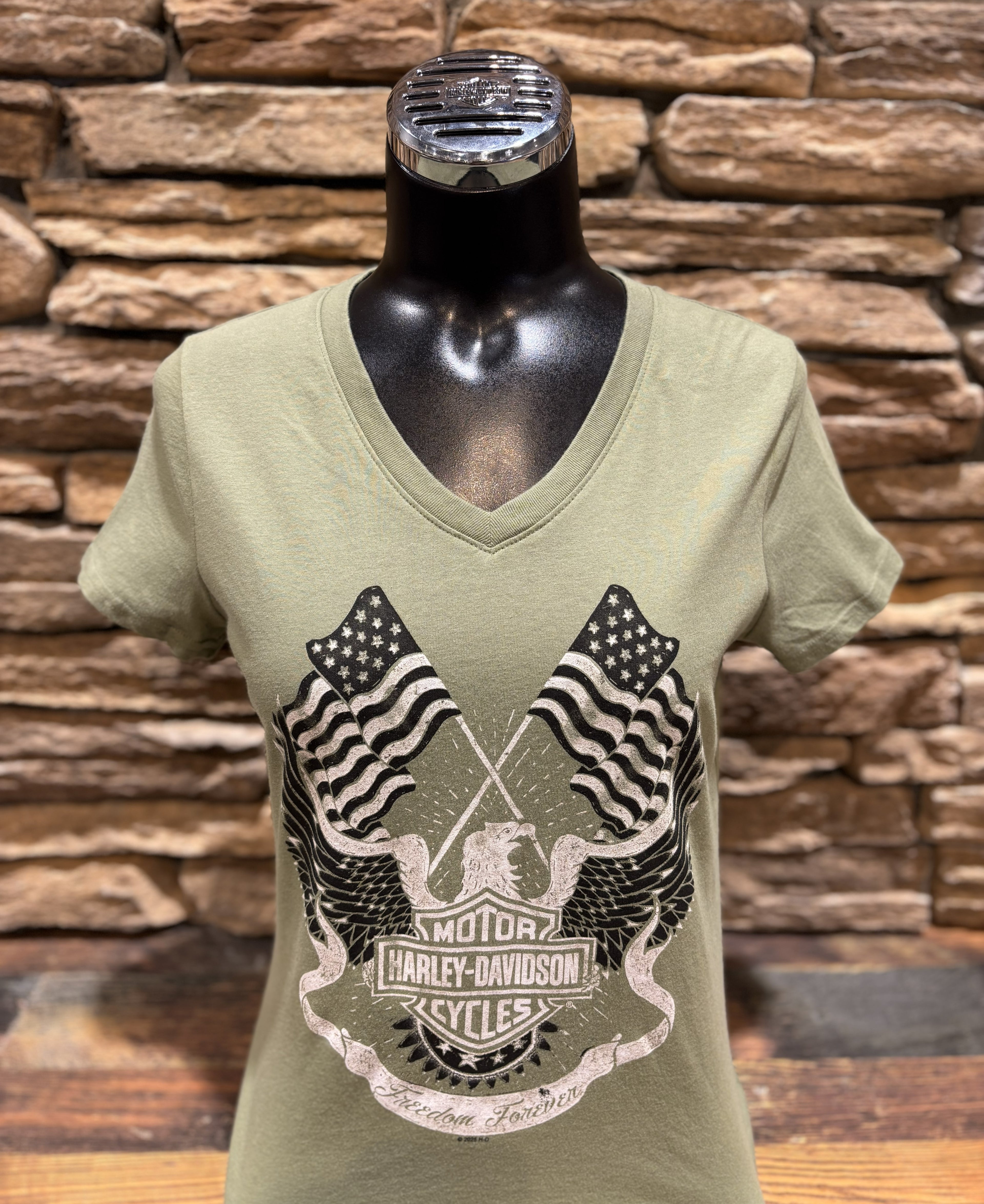 Women's USA V-Neck