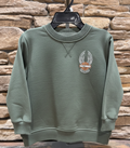 H-D Boys Green Pullover