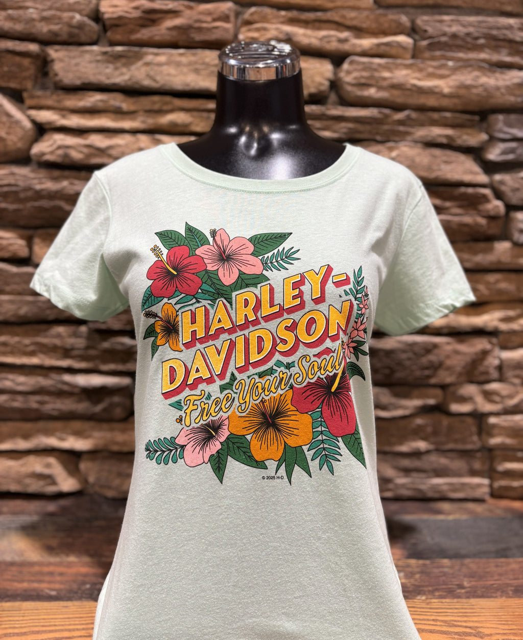 Women's Harley-Davidson Hawaiian Short-Sleeve