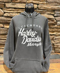 Women's Harley-Davidson Gray Painted Hoodie