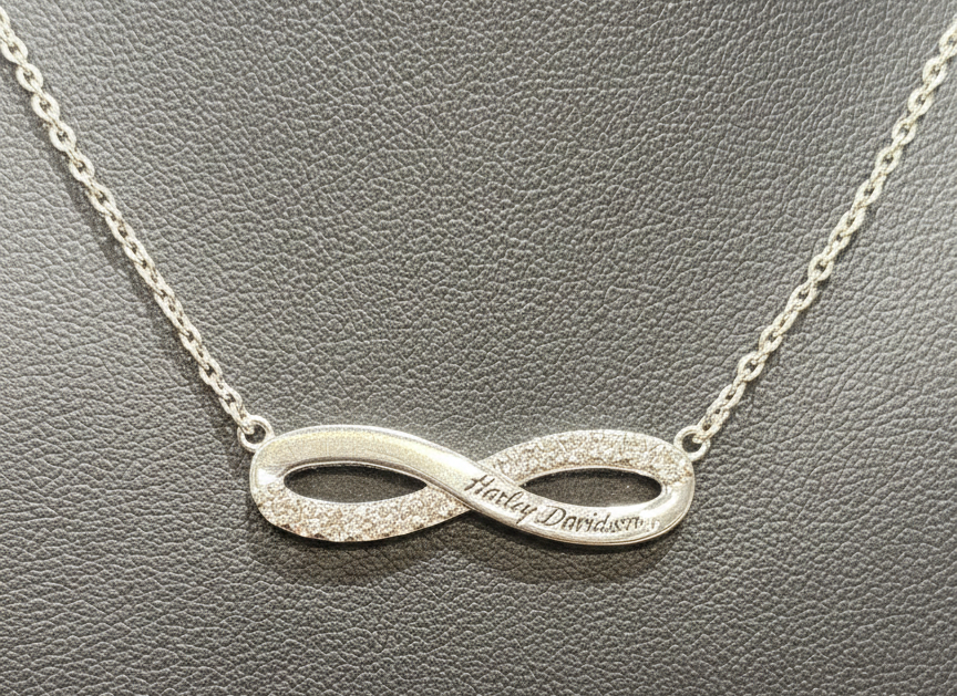 Harley-Davidson Infinity 16" Sterling Silver Necklace