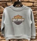 H-D Girls Gray Mist Pullover