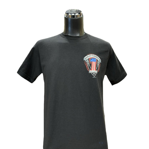 Men's H-D Black One Shield T-Shirt