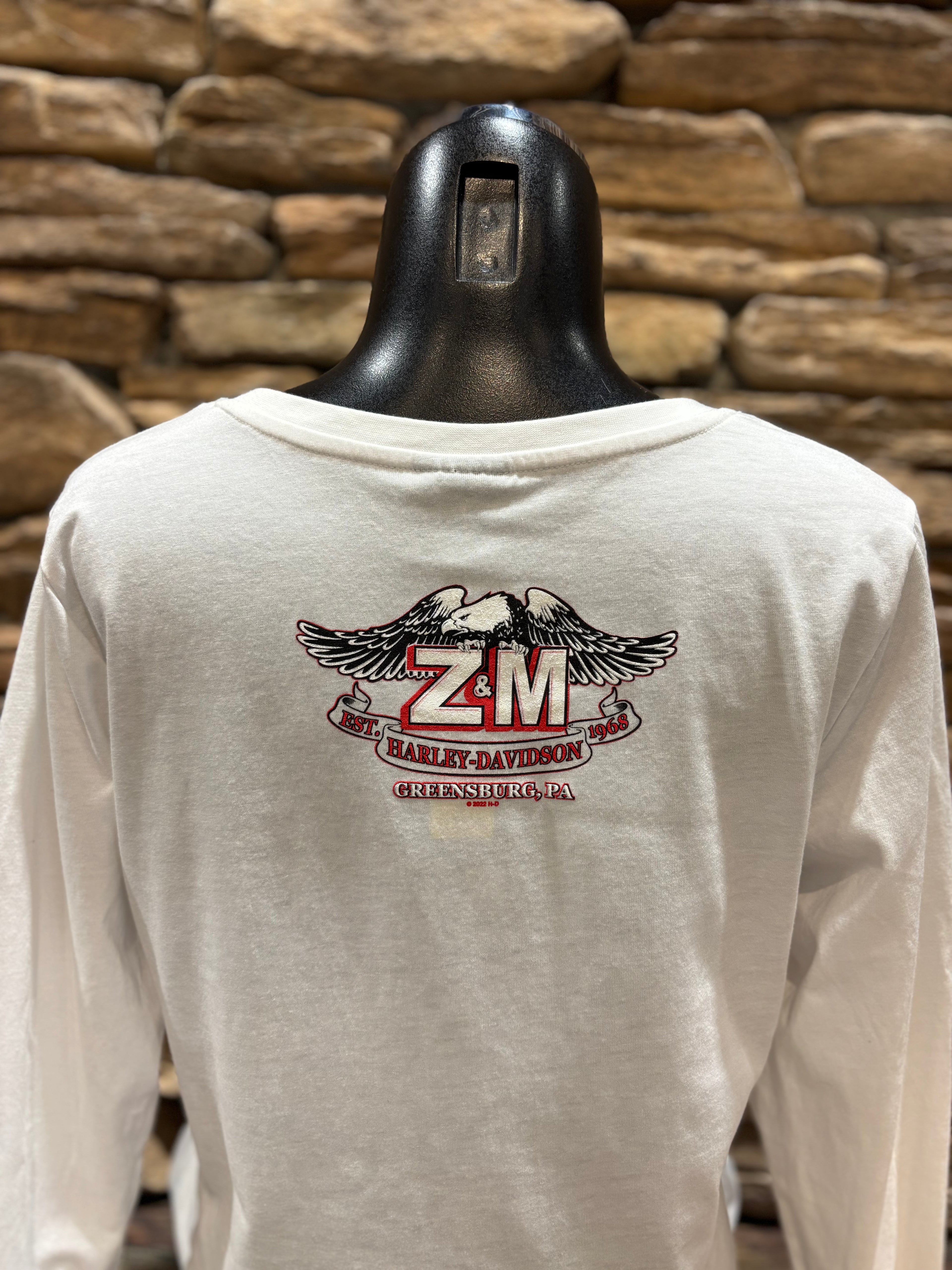 Women's Harley-Davidson Patriotic Long-Sleeve