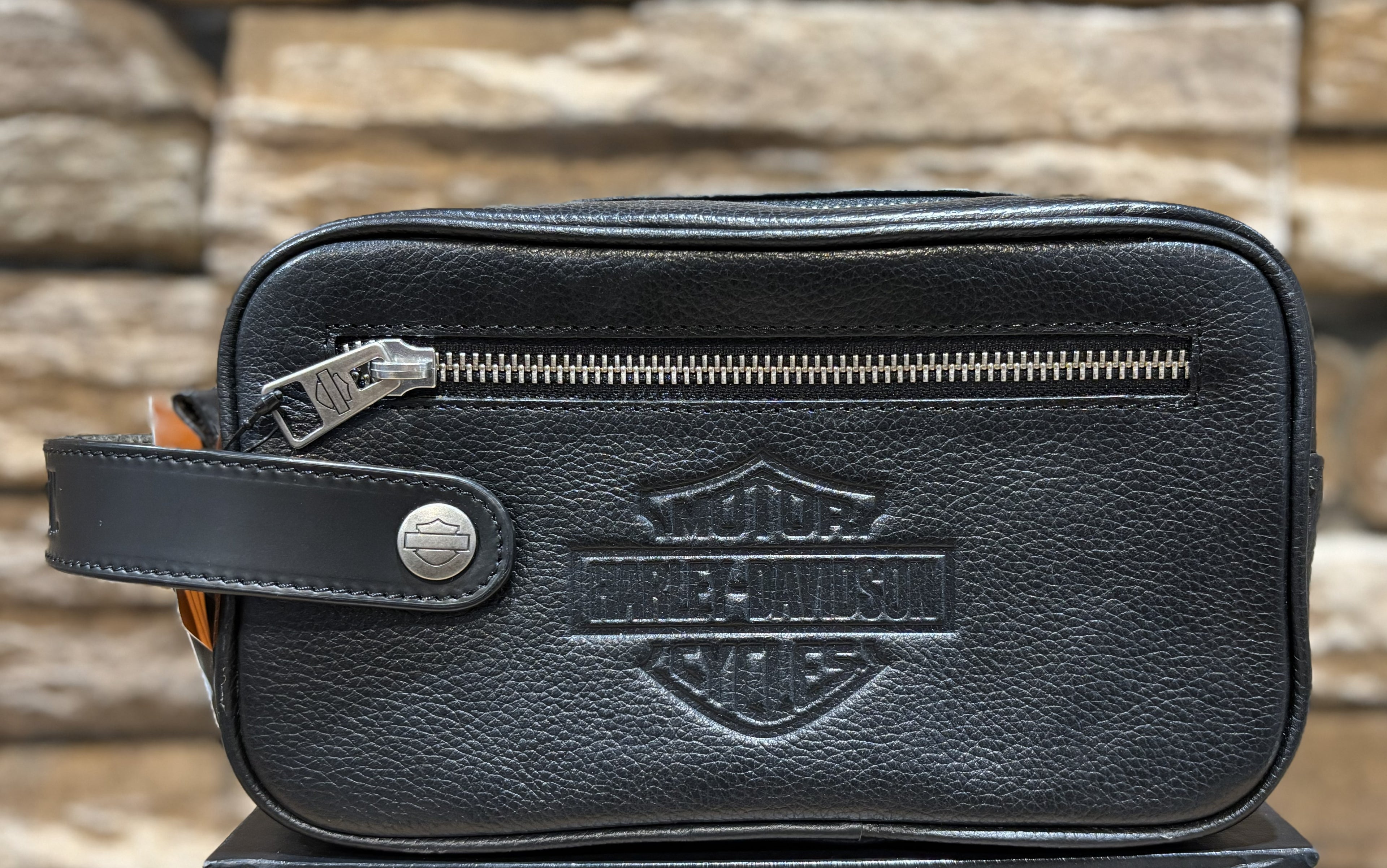 H-D Leather Travel Kit